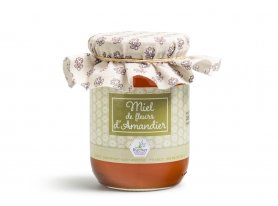 Pot de miel d'amandier, Le Rucher Notre dame en Provence
