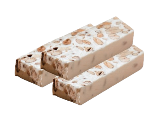 Nougat blanc en barre