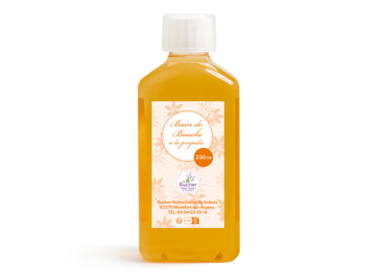 Bain de bouche à la propolis, Le Rucher Notre dame en Provence